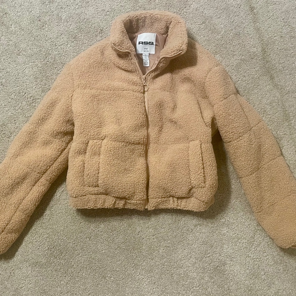 RSQ Brown Puffer Jacket
